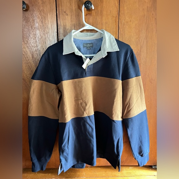 L.L. Bean Shirts Llbean Mens Rugby Long Sleeve Poshmark
